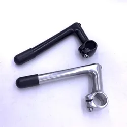 Vintage Road Bike Stem Gooseneck Aluminum Fit 25.4mm Bicycle Handlebar 22.2mm Fork Standpipe 180mm Horizontal Length 60mm/80mm