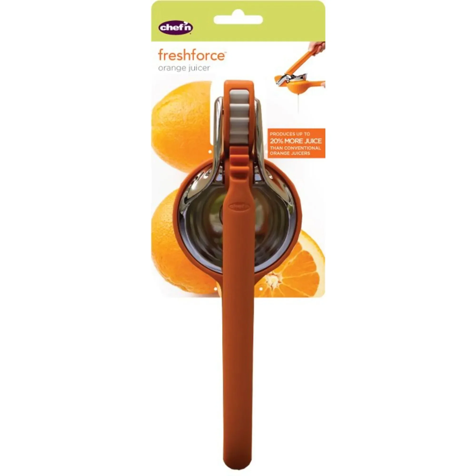 Spremiagrumi arancione. Estrazione rapida e facile del succo per mamme occupate e amanti dello stile di vita sano.