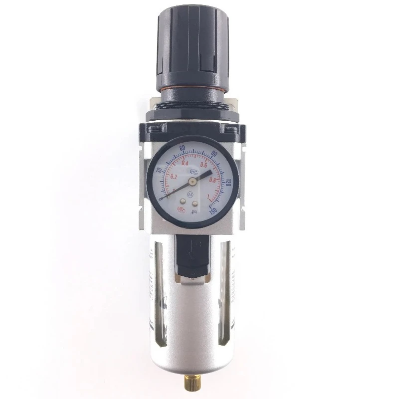 SMC Model AW4000-04 1/2 Port Size Air Pressure Regulator and Air Filter