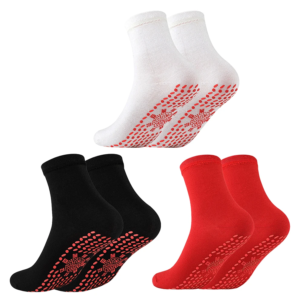 Winter Self Heating Socks Comfortable Multifunctional Warm Massage Socks Anti-Freezing Anti-Fatigue for Outdoor Hiking Skiing