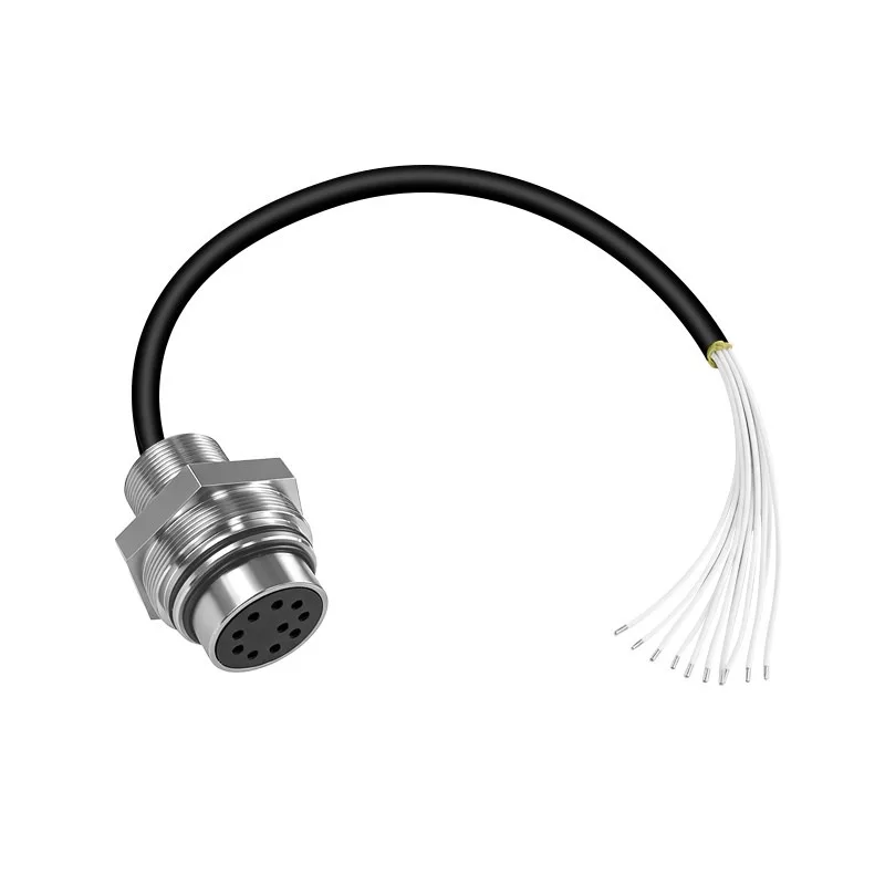 1PCS MSSN high-voltage 10 core watertight connector docking socket deep-sea ROV underwater connector