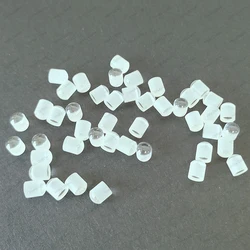 10PCS 4.9X6mm Projection Necklace Lens Optical Glass Plano Convex Cylindrical Lenses for DIY Creative Gift