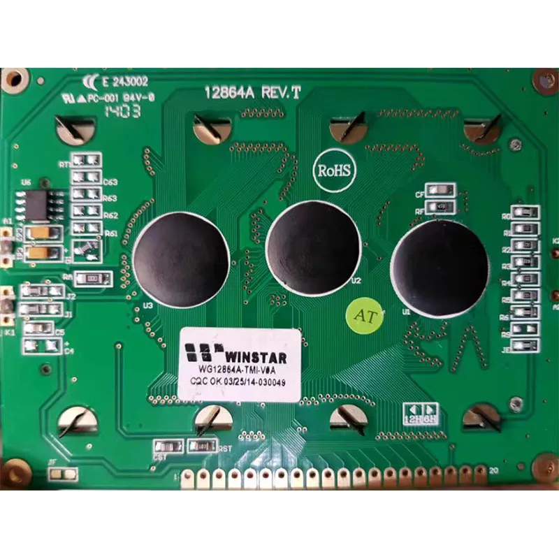 12864A REV.T Lcd Model WG12864A-TMI-V#A Lcdscreen