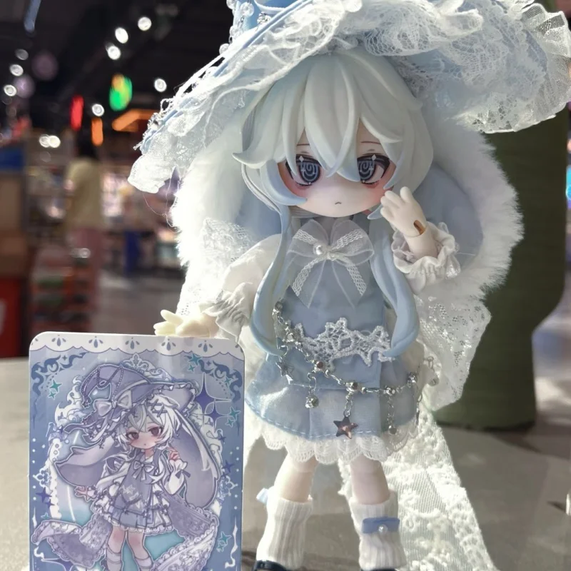 

В наличии Неидолбная кукла-Мун Jump Time Rabbit 12-детальная Bjd слепая коробка Kawaii Экшн Аниме Фигурка Кукла-сюрприз Подарок на день рождения