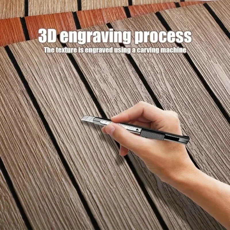 

Luxury Vintage 3D Embossed Grid Stripe Wall Panels Thick Vinyl Self-Adhesive Wallpaper Removable Scratch Resistant Wall Stickers
