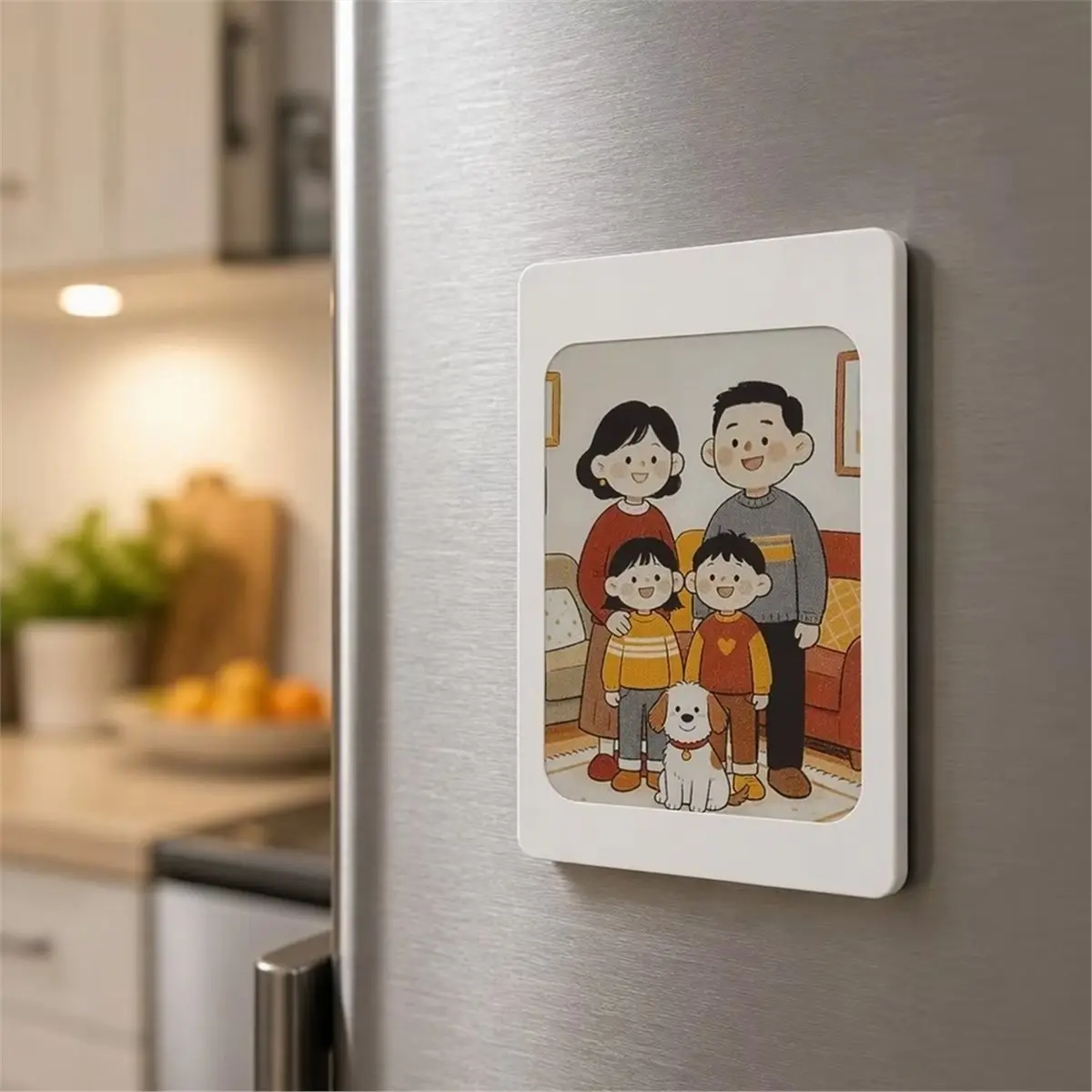 3.98 Inch 4-Color Smart E-Paper Display Wireless Rechargeable Digital Screen for Electronic Photo Frame Fridge Magnet