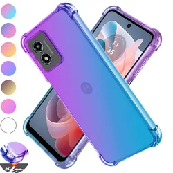Shockproof Gradient TPU Case for Motorola Moto G Power 2025 G Play 2024 G Stylus 5G 2023 Protective Cover Funda Coque