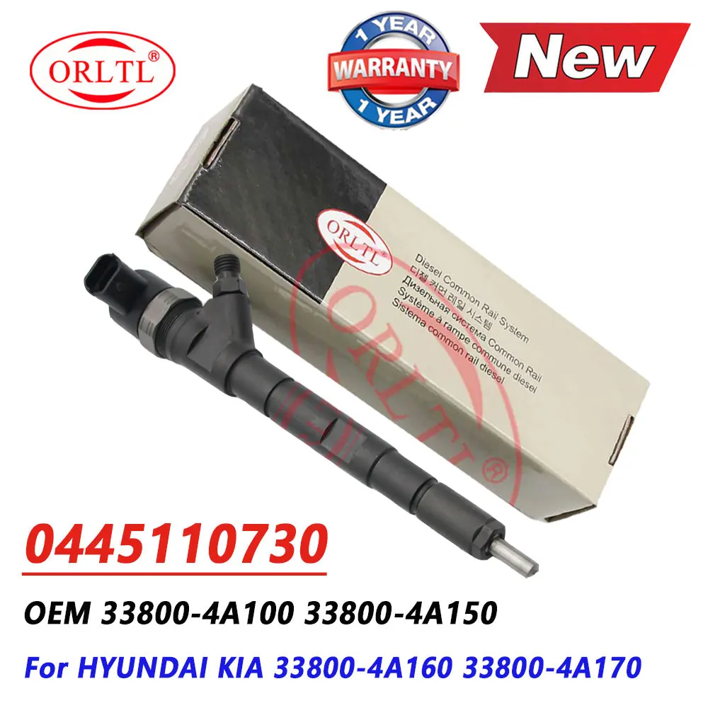

0445 110 730 338004A150 Fuel Injector 0 445 110 730 Sprayer 0445110730 for Hyundai Kia CRDI 33800-4A100 33800-4A160 33800-4A170