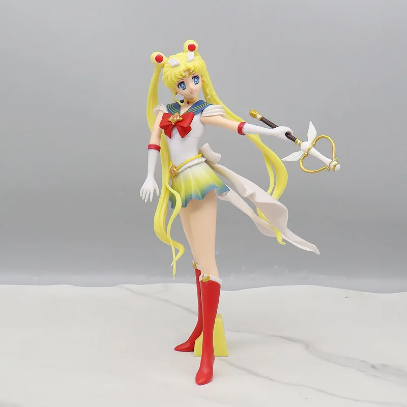 4 Typ Anime Seemann Mond Action figur Puppe Prinzessin Gelassenheit Kuchen Ornamente Sammlung PVC Tsukino Usagi Figur Modell Spielzeug Geschenk