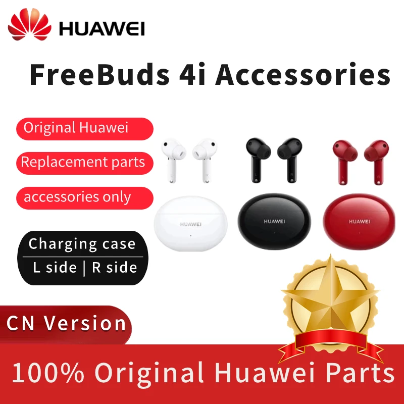 Original Parts Replacement For Huawei FreeBuds 4i Wireless Bluetooth Headphone Single Left Right Or Charging Case Accessories