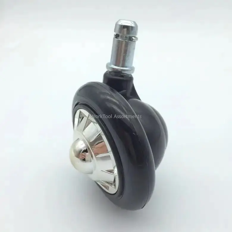 360° Swivel Silent Chair Casters, Anti Hair Winding Smooth Rolling Wheels For Salon Barber Stool Office Desk Chair