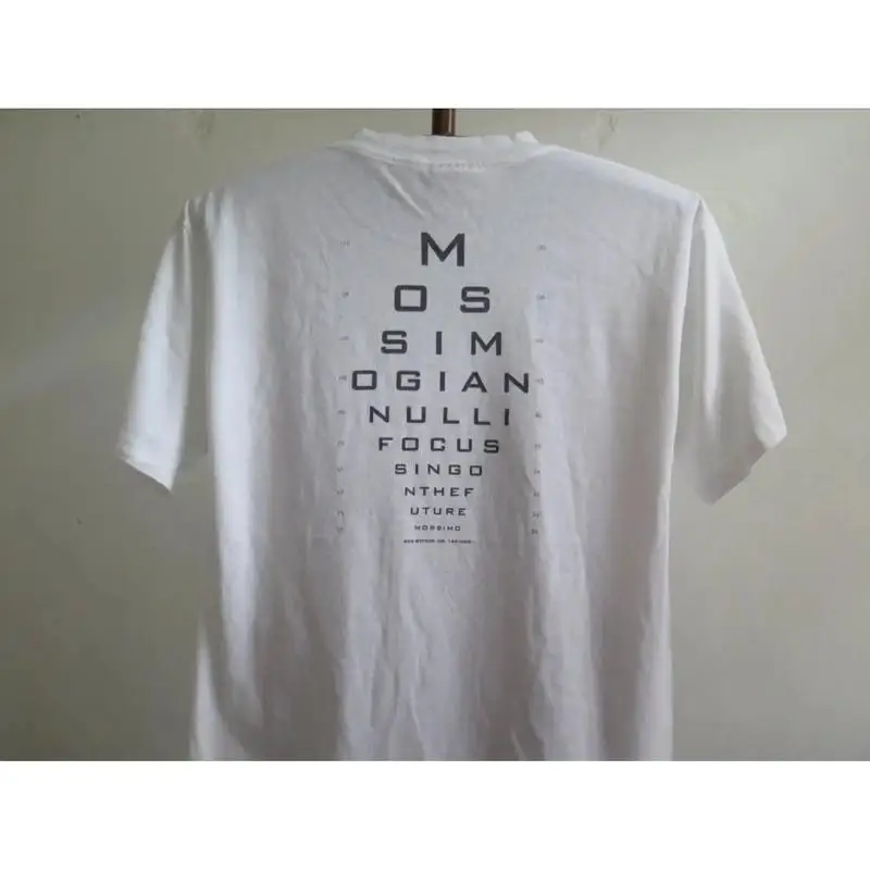 Vintage Mossimo T Shirt 90s Fashion Mossimo Eye Test Chart