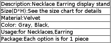 High Quality Velvet L-shaped Necklace Display Rack Jewelry Display Storage Necklace Board Earrings Ring Pendant Props