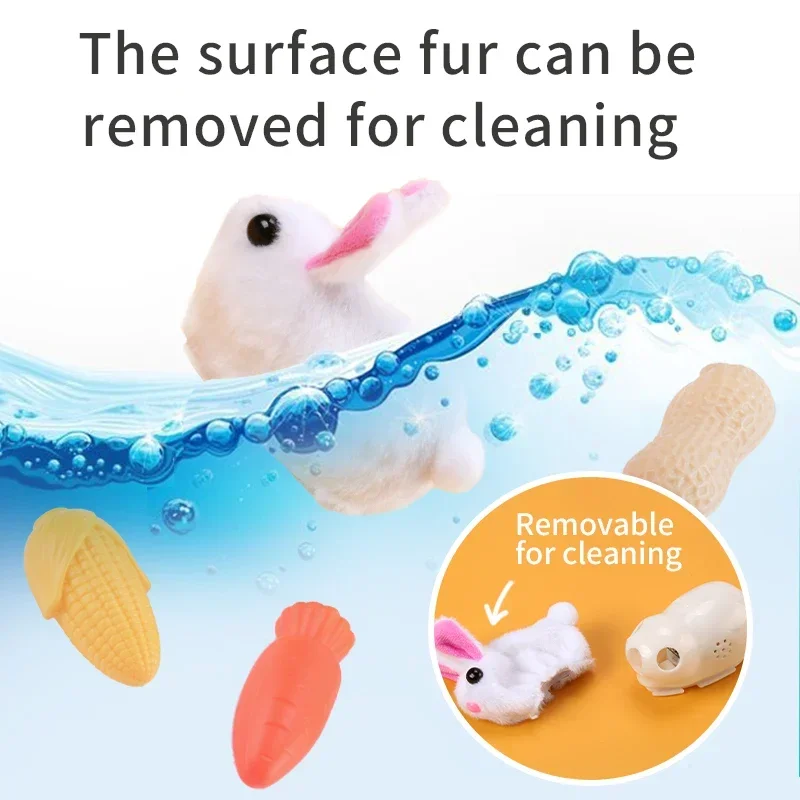 لعبة قطة جديدة تعمل باللمس، محاكاة كهربائية، محاكاة الماوس، قطة قطيفة منذ مرحباً، نموذج شحن لعبة القط الملل الذكي #4