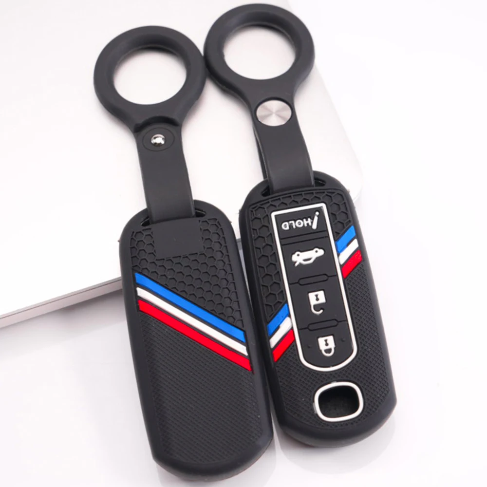 Key Case Cover With Wrist Strap For Mazda 3 Axela 6 Atenza CX3 CX5 CX8 CX9 CX30 CX50 CX60 MX5 MX30 Premium Protective Durable