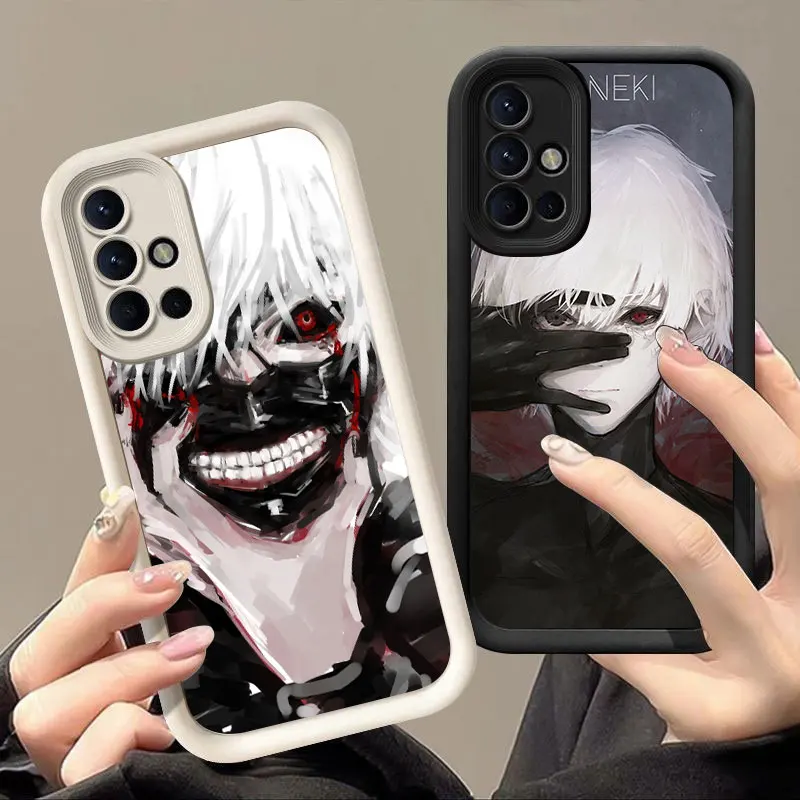 Tokyo Ghoul Kaneki Ken Phone Case For Samsung Galaxy A03 A04 A05 A10 A20 A21 S A04E A06 A11 A30 A50 M12 M22 M54 5G