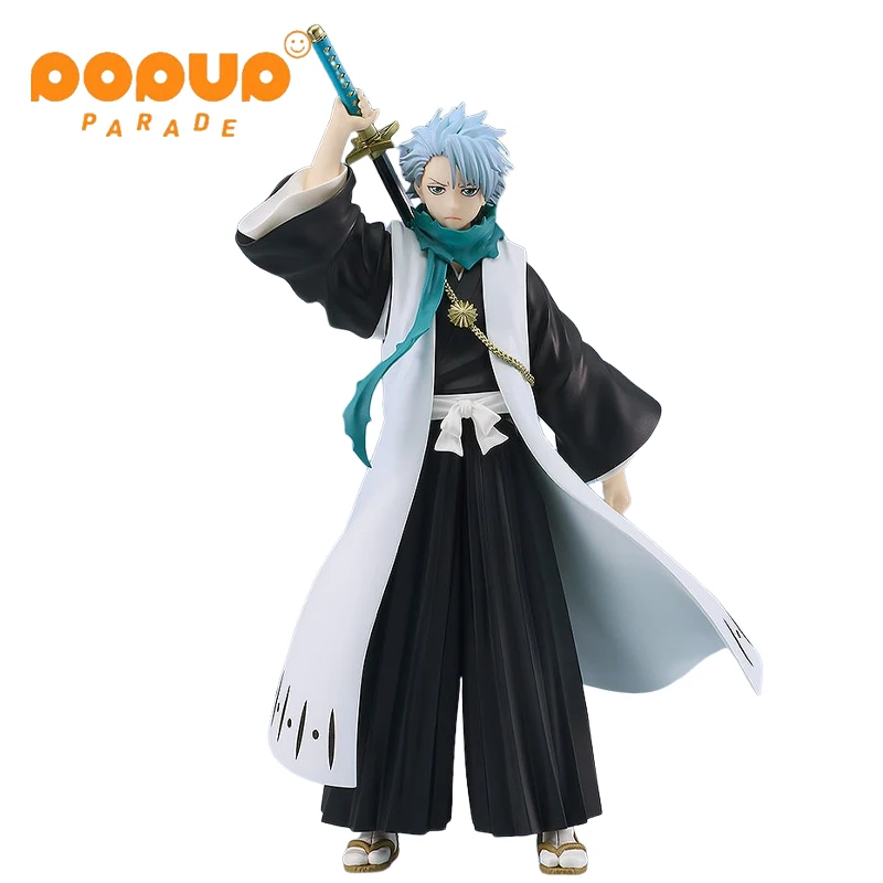 Original GSC POP UP PARADE BLEACH Hitsugaya Toushirou Anime Figure Action Figurine Collection Model Doll Toys For Birthday Gift