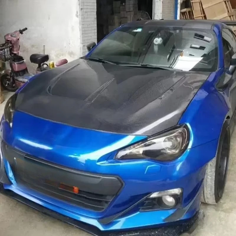 2013+High Level Material Carbon fiber modified perforated hood engine hood accessories suitable FOR  GT86/FOR BRZ