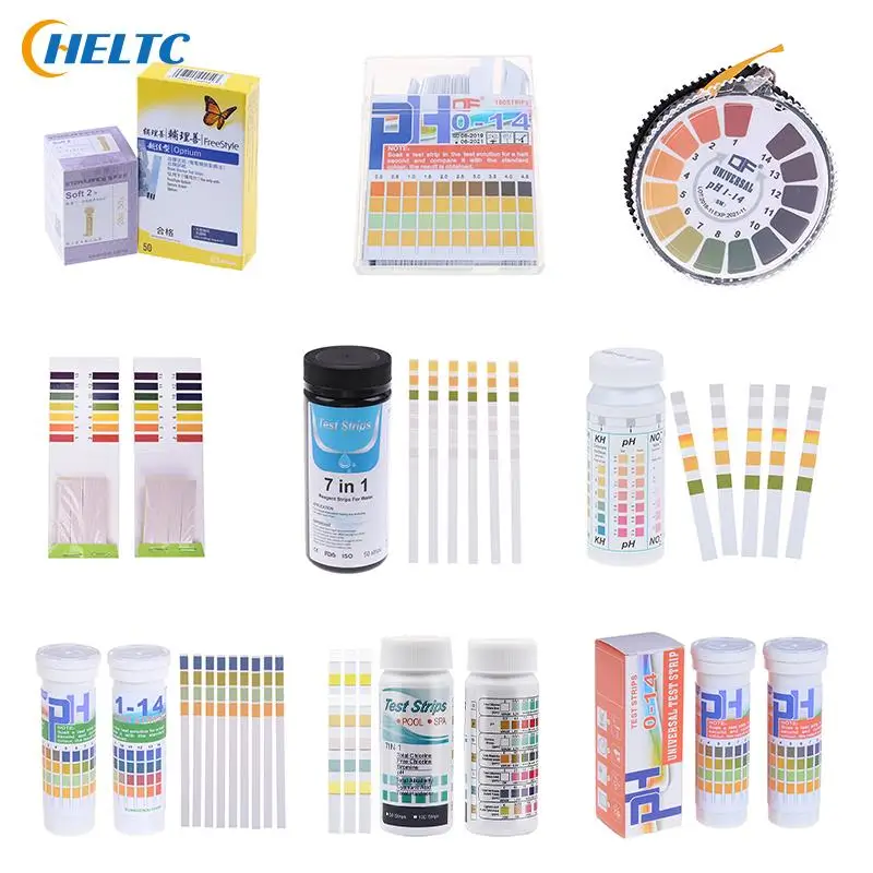 Alkaline Acid Indicator Meter Test Paper Water Test Strip Checking Water Quality Test Aquarium Fish Tank Pool Water Quality Test