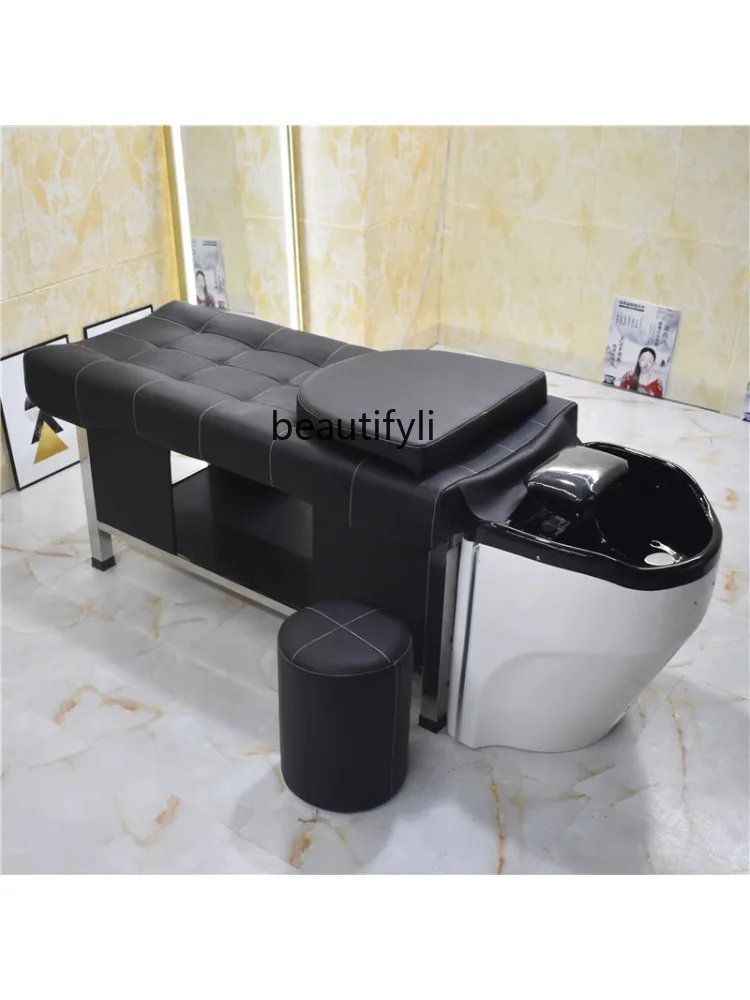 Hairdressing Shampoo Chair Hair Saloon Dedicated New Thai Full Lying Beauty Head Massage Treatment Bed