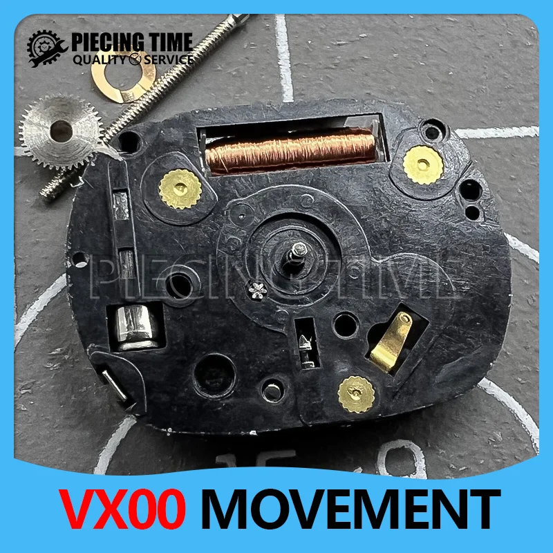 VX00 Movement VX00 Movement Japan Genuine MINI & SLIM Series VX00A Quartz Movement Size: 4 3/4''' Two Hands