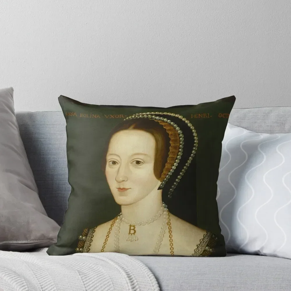 Anne Boleyn Throw Pillow Christmas Covers For Cushions Cushions Decorative Cover For Living Room pillow