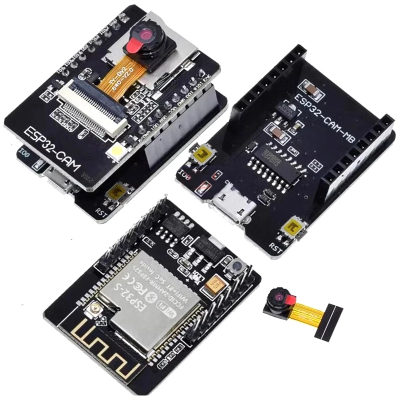 ESP32-CAM ESP32-CAM-MB MICRO USB ESP32 Serial do WiFi ESP32 płyta rozwojowa CAM CH340 CH340G 5V Bluetooth + OV2640