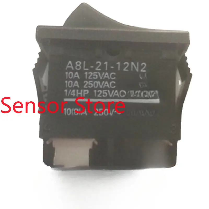 

10PCS A8L-21-12N2 Rocker Type Switch 4-pin 2-speed 10A250VAC