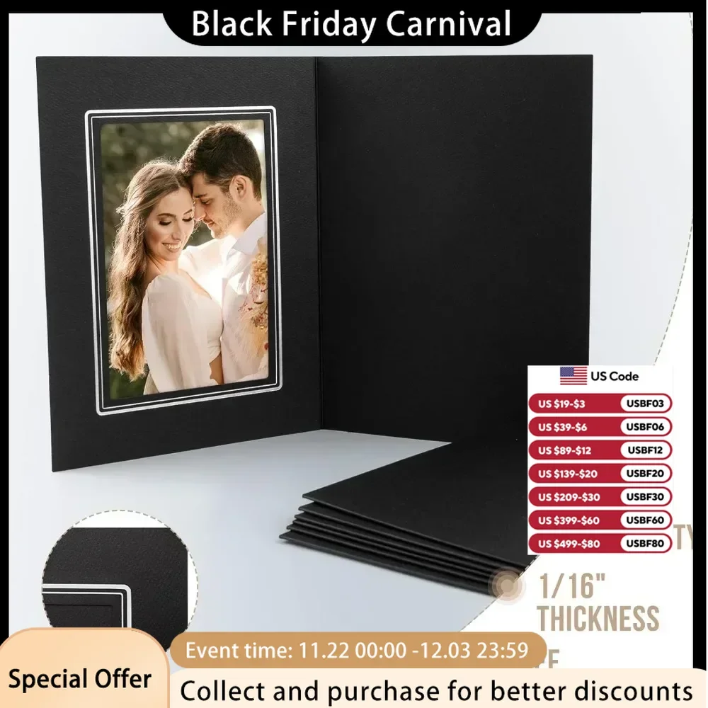 4x6 Photo Folders, Cardboard Picture Frame, Paper Photo Frame Cards, Greetings/Invitation Cards, Special Events: Graduation