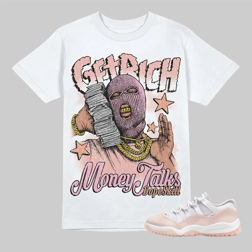 

Футболка с графическим рисунком Streetwear, футболка унисекс Legend Pink 11s, рубашка DopeSkill, подходящие к кроссовкам, рубашка в стиле хип-хоп, настоящая графика