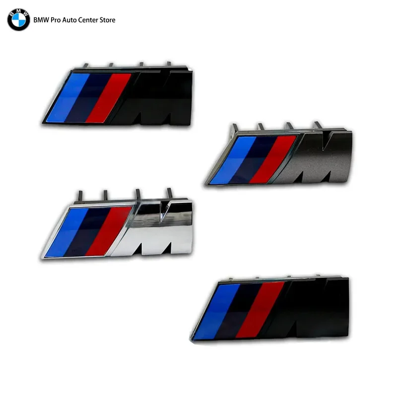 3D ABS Car Front Grille Badge Logo Exterior Modification Accessories For BMW M Logo G60 E60 E46 X3 X4 X5 X6 F48 G01 E84 E83 F39