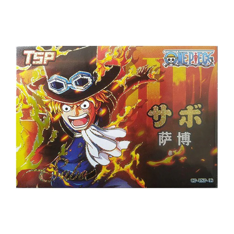 Anime ONE PIECE Rare TSP Refraction Foil Roger Edward Newgate Teach Hancock Toys for boys Collectible Cards Birthday Present