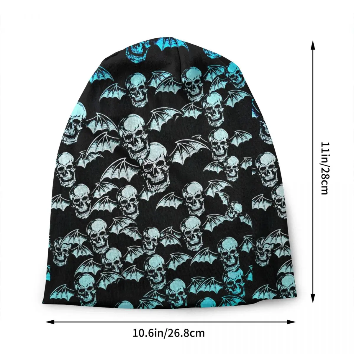 Custom A-Avengeds S-Sevenfolds Classic Skull Bonnet Hats Knit Hat For Men Women Autumn Winter Warm Vintage Skullies Beanies Caps