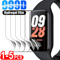 1-5pcs Hydrogel Film For Xiaomi Mi Band 8 7 Pro Screen Protector on Xiomi Mi band 6 5 4 3 Watch Soft Protective Films Not Glass