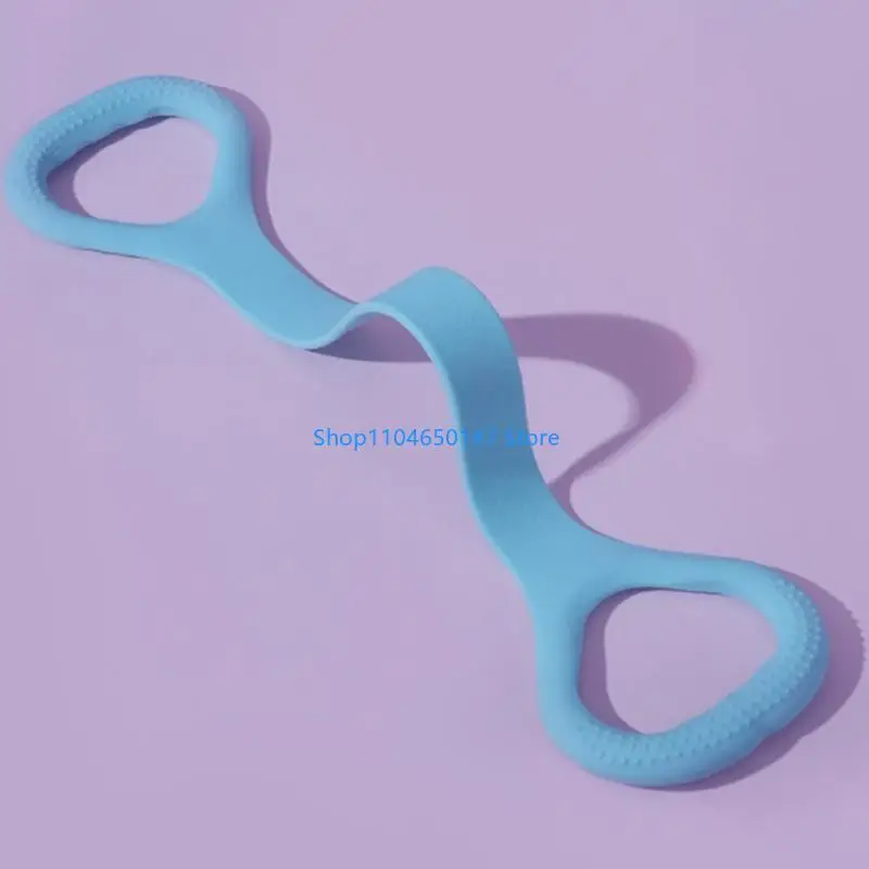 Yoga Fitness Elastic Rope 8 Resistance Bands Chest Arm and Shoulder Stretch Band