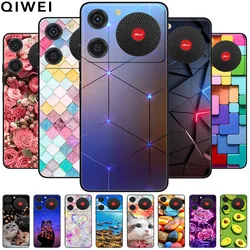 For ZTE Nubia Music Case Cute Cartoon Soft Silicon Shockproof Back Cover for ZTE Nubia Music Phone Case Lovely Shell 6.6'' Z2353
