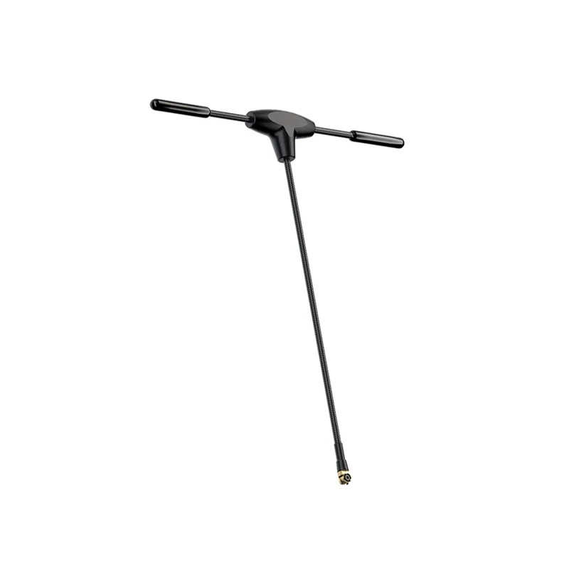 【HOT-SELL】هوائي من النوع T عالي الكفاءة 2.4G (5 قطع) 4 موصلات بطول خط 100 مم لأجزاء الطائرة بدون طيار RC FPV ذاتية الصنع