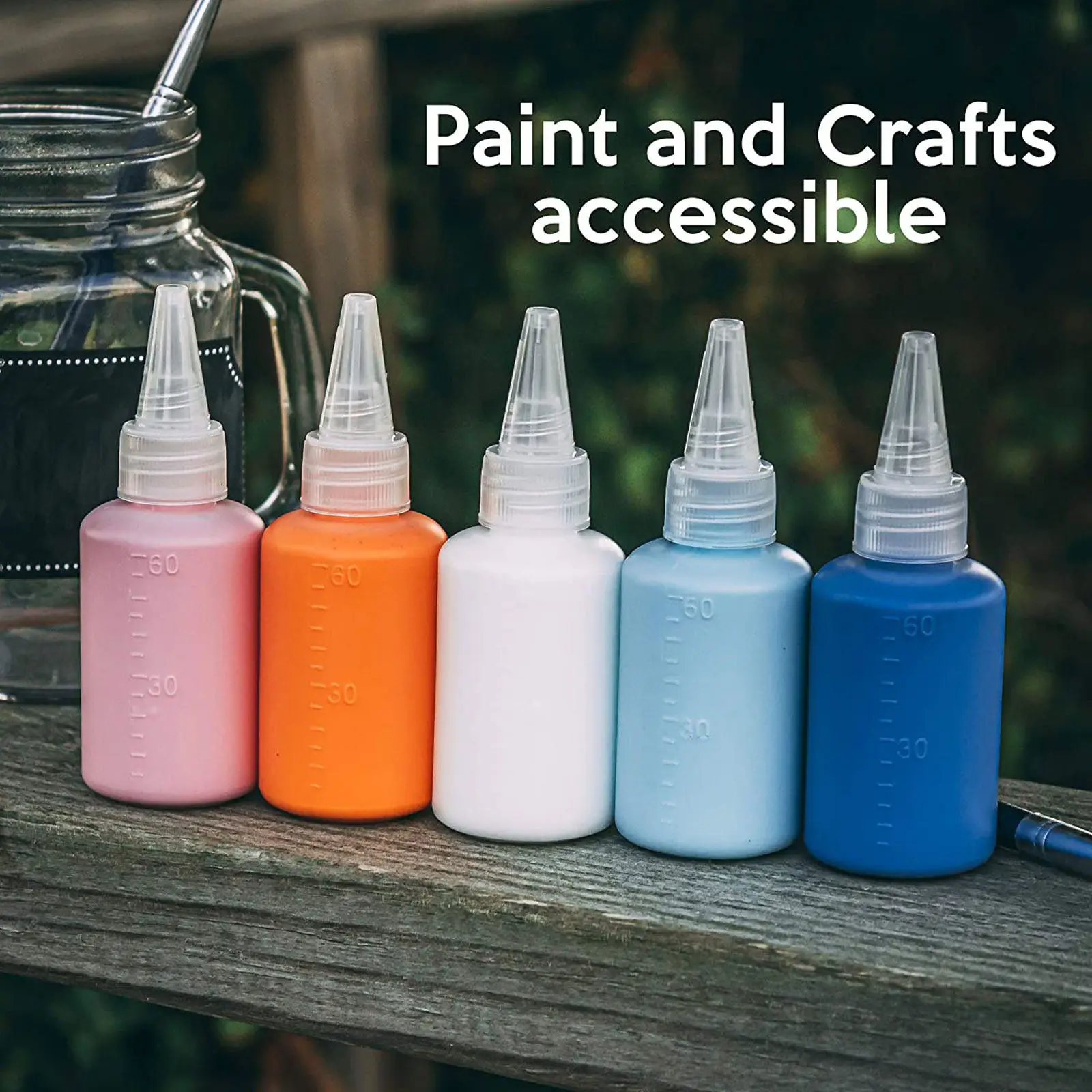 

36Pcs Plastic Bottle Lids Leakproof Small Hole Caps for Easy Pouring Water Lotion Sauce Glue Container Caps Home Organization