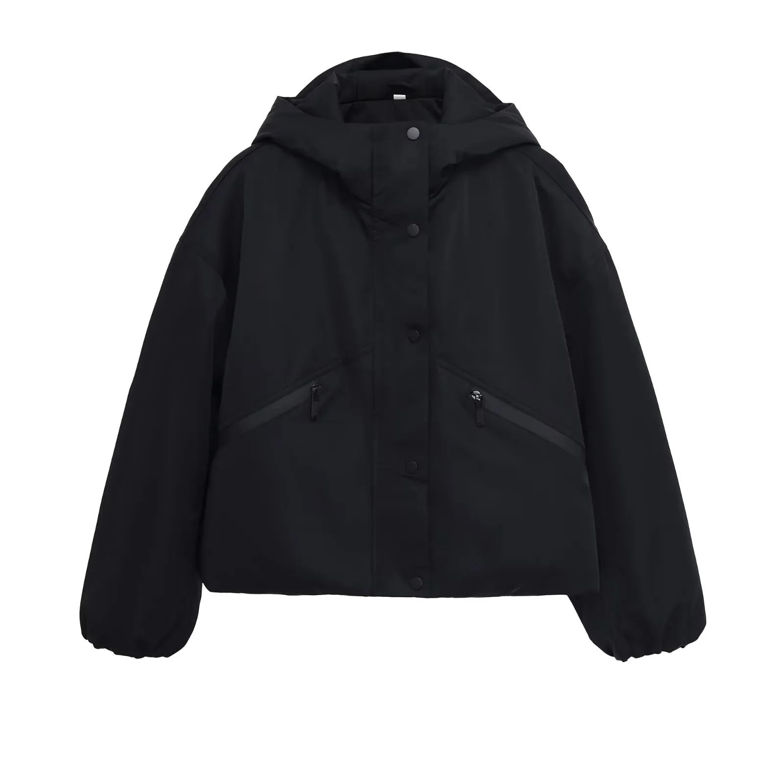 Faionable عارضة مقنعين للماء القطن Jaet معطف ثي محبوك النسيج جديد الخريف الشتاء وصول جديد الملابس النسائية