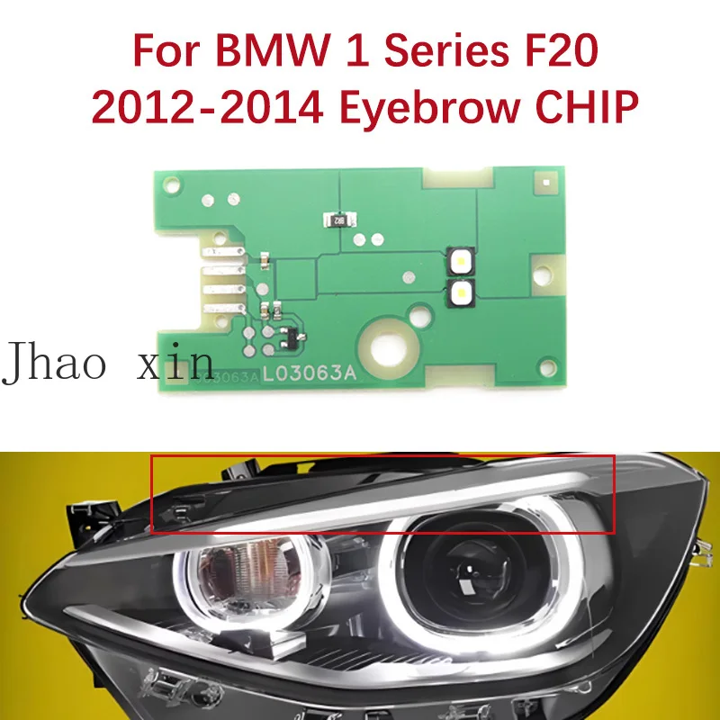 

Circuit Board White Angel Eyes For BMW 1 Series F20 Eyebrow Lights 2012-2014 Car Headlights DRL CHIP Ballast Light Source Module