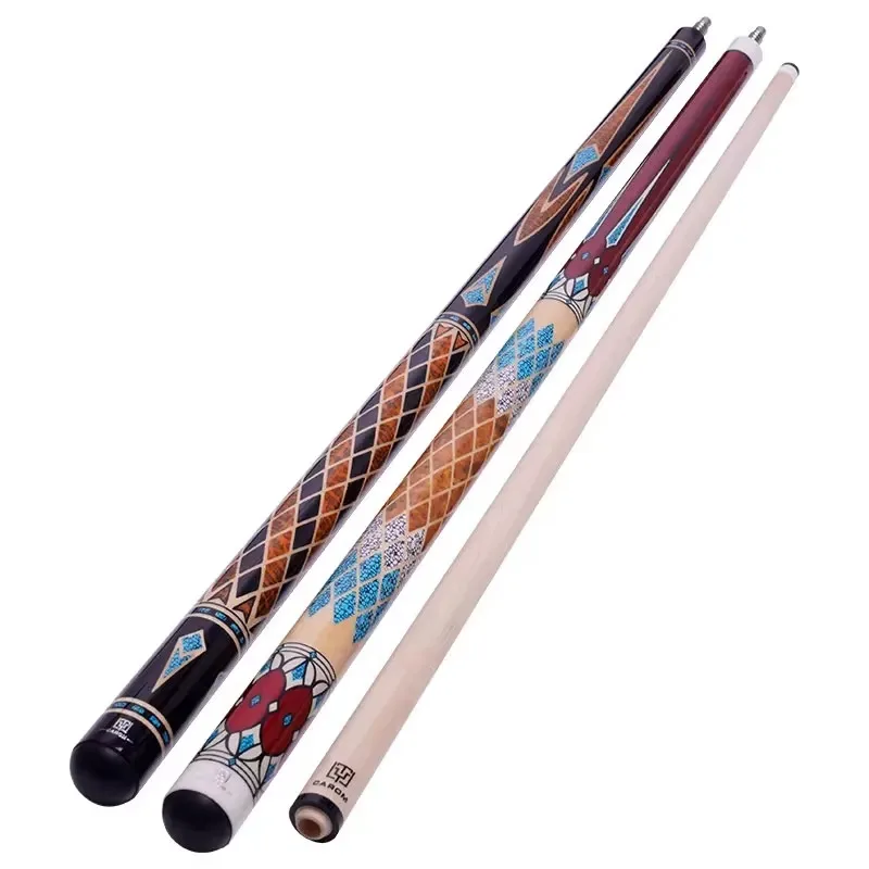 New Ty Brand Typhoon Series Carom Cue Stick 3 Cushion Cue Korean Carom Billiard Cue Stainless Steel Radial Joint 12.2mm Tip 2022