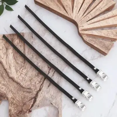 

4pcs Bicycle Pedal Straps Universal Fit For Mountain Road Bikes Anti-Slip Foot Strap Durable Sturdy Design Easy Installation