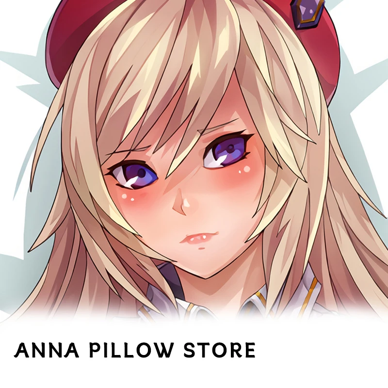 Dakimakura God Eater Rage Burst Alisa Ilinichina Amiella Anime Double-Sided Print Pillowcase Life-Size Body Pillow Cover