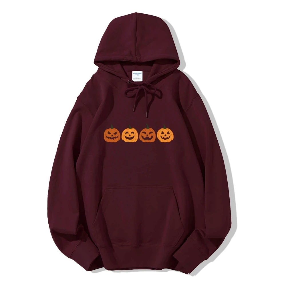 

Hello Pumpkin Hoodie Cute Fall Sweatshirts For Women Thanksgiving Gift Women's Halloween Costumes Sweatshirts Spooky Season Tee