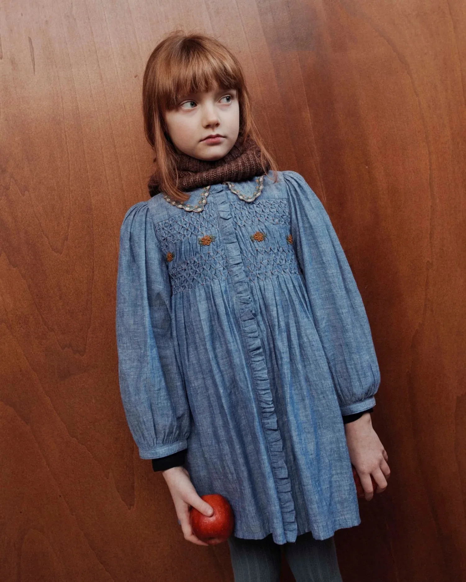 

Весенне-осеннее детское платье 2022, платье ручной работы с цветочной вышивкой для девочек