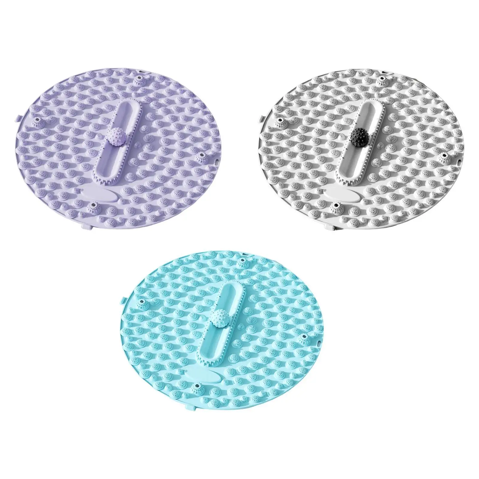 

Foot Massage Mat Round Ergonomic 55cm Dia Versatile Lightweight Foot Massager Standing Pad for Travel Worker Office Workout Home