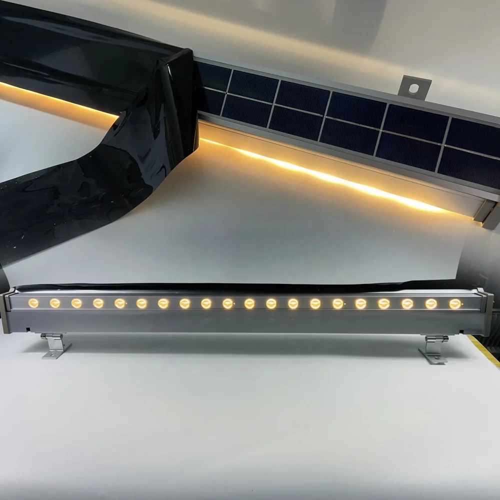 

20W All-in-One Aluminum IP65 Waterproof Solar LED Wall Washer Light for Outdoor Advertising Landscape Lighting for Streets