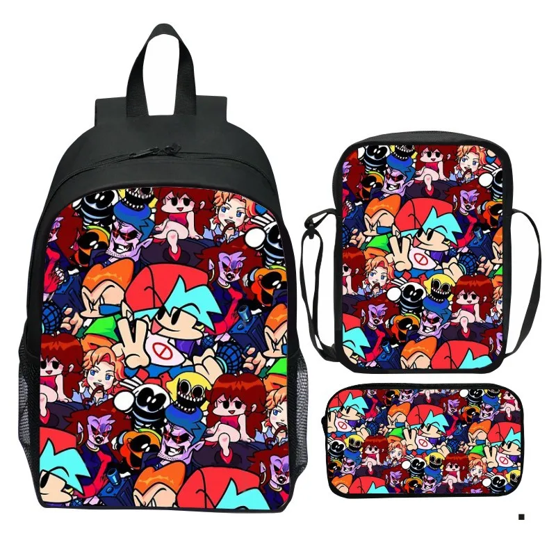 Friday night of funk Backpack Set with Three Piece Pack