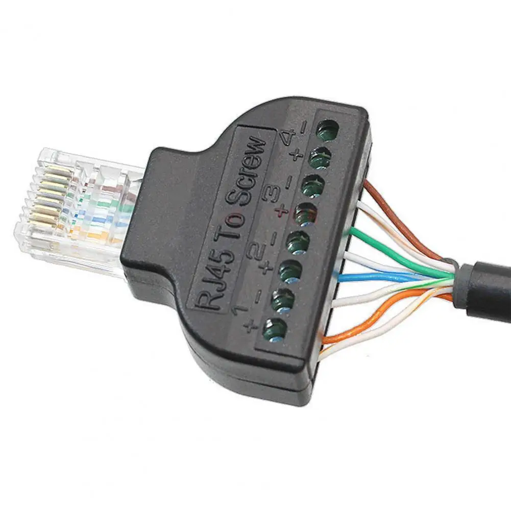 

Class 7 Cable Installation Accessory Ethernet Extender Rj45 Screw Terminal Adaptor Connector for Stable Universal for Sellers