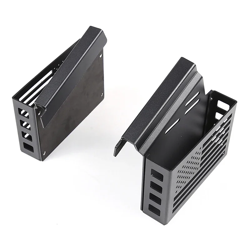 Aluminum Black For Ford Maverick 2022-2024 Car Center Console Gears Storage Box Mobile Phone Storage Box Trim Car Accessories